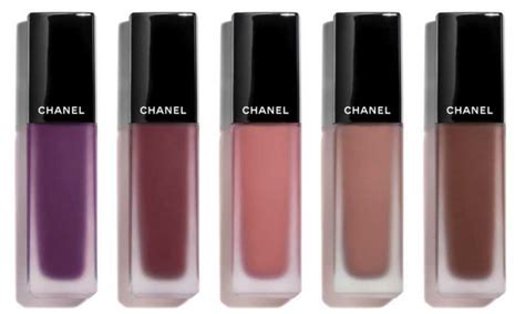 rossetti liquidi chanel swatches